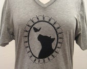 Pit Bull T-Shirt - Unisex Pit Bull Tee Shirt - Butterfly Gazer