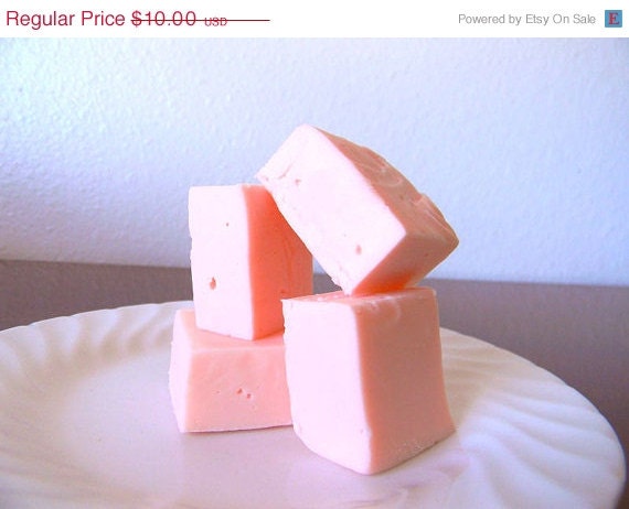 SALE Julie's Fudge - PINK LEMONADE - 6 Pieces (1/2lb)