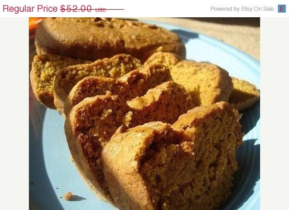 SALE Aunt Helen's Pumpkin Bread - TWELVE (12) Mini-Loaf Gift Package