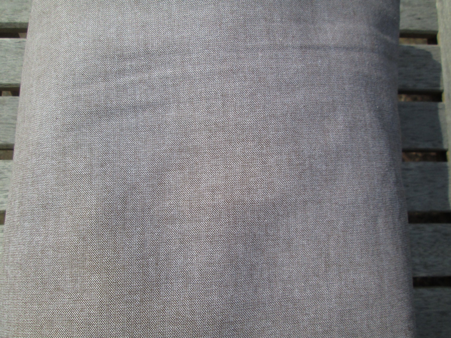 DESTASH Over Three and a Half Yards Lisette Tobacco Chambray