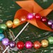Rainbow Pearl Chunky Necklace for Girls by Dreamspun