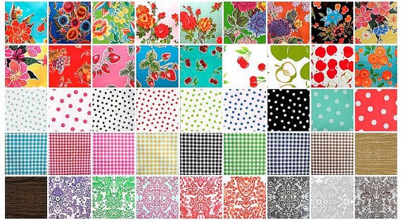 Special Purchase Listing for Rebecca - Laminated Cotton Fabric & Oilcloth yardage