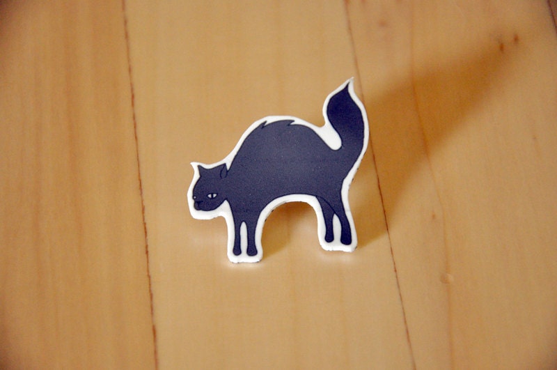 Scaredy Cat Brooch