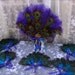 CUSTOM - Elegant Bridal Collection with Ruby Red, Purple and Royal Blue Accents for Salena - June, 2014 -50% Deposit Listing