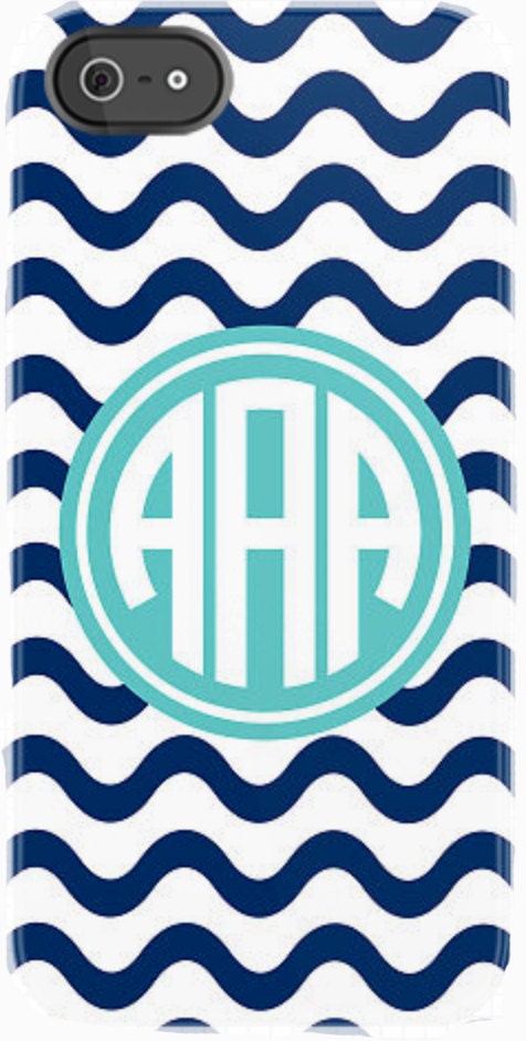 Personalized RIC-RAC iphone case with monogram