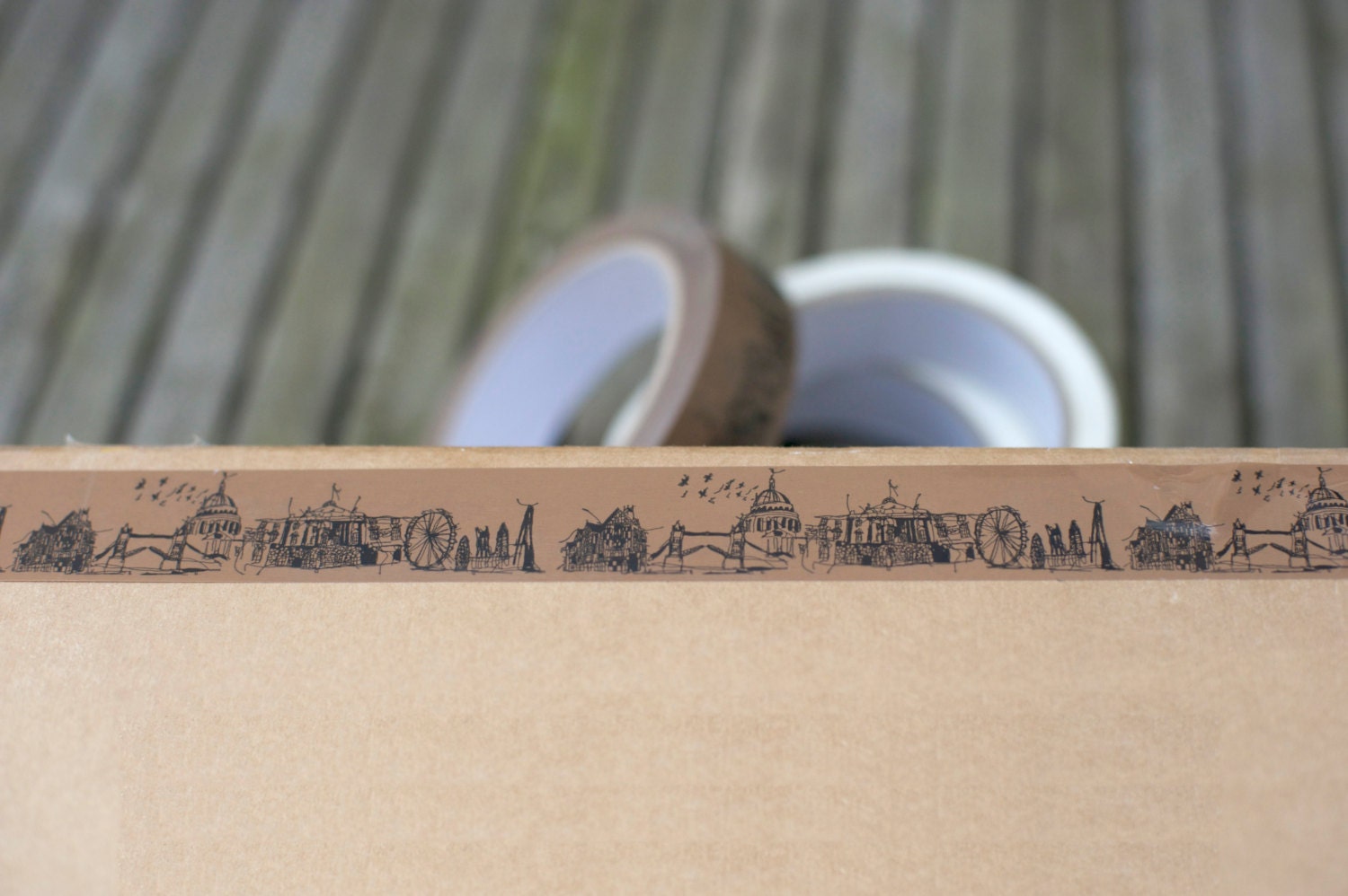 Brown London Deco Tape