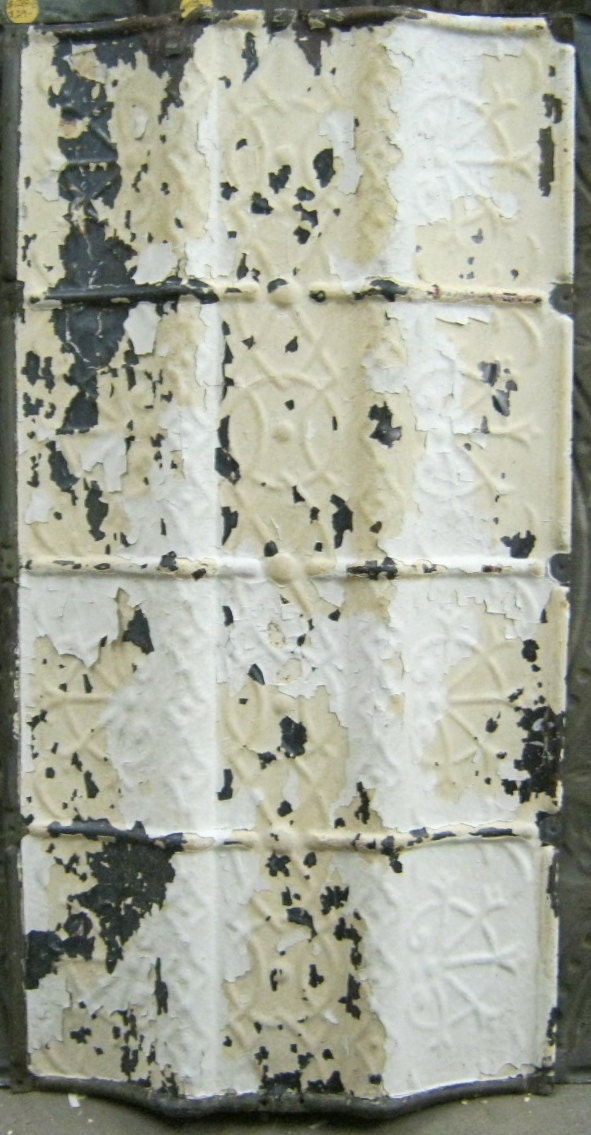 Antique Tin Ceiling Moulding Tile Metal 24"x13" S1010-13