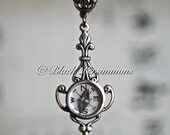 NEW - Compass Jolie Necklace - Working compass - Made in USA findings