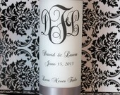Monogram Unity Candle