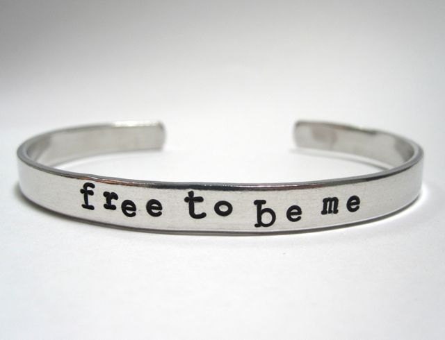 Free To Be Me- Cuff Bracelet