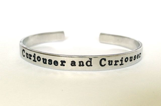 Curiouser and Curiouser- Cuff Bracelet