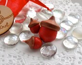 Wedding Favors, 10 Woodland Acorn Sets / Personalized Party Favors