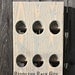 Riddling Rack - 6 Bottle - 3X2 - Wall Mount