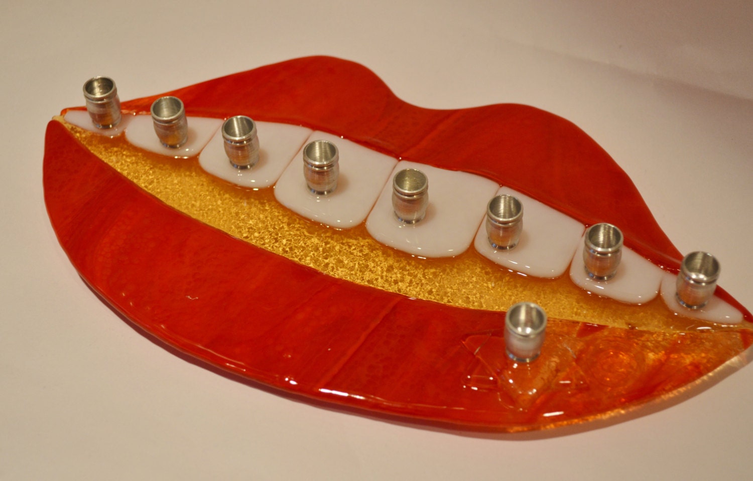 Big smile menorah