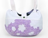 The Sakura Purse - Appliqued Cherry Blossom Bag