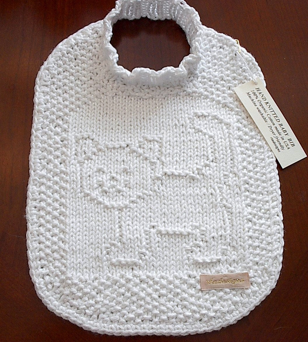White Pull on Baby Bib, slip-on Bib, Sweater Bib, Girl Bib, Sparkle Bib