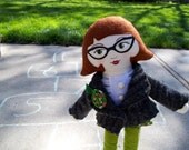 Personalized Cloth Doll, Handpainted Face, Made to Order