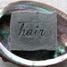Dead Sea Mud Shampoo Bar for Oily Hair Types - Hand Stamped - SLS free - Palm oil free