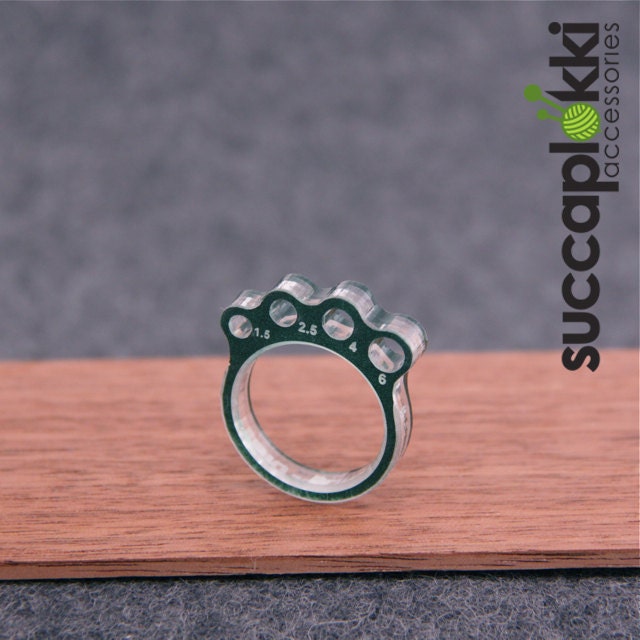 New  - KNIT or DIE -Power Ring- US-size