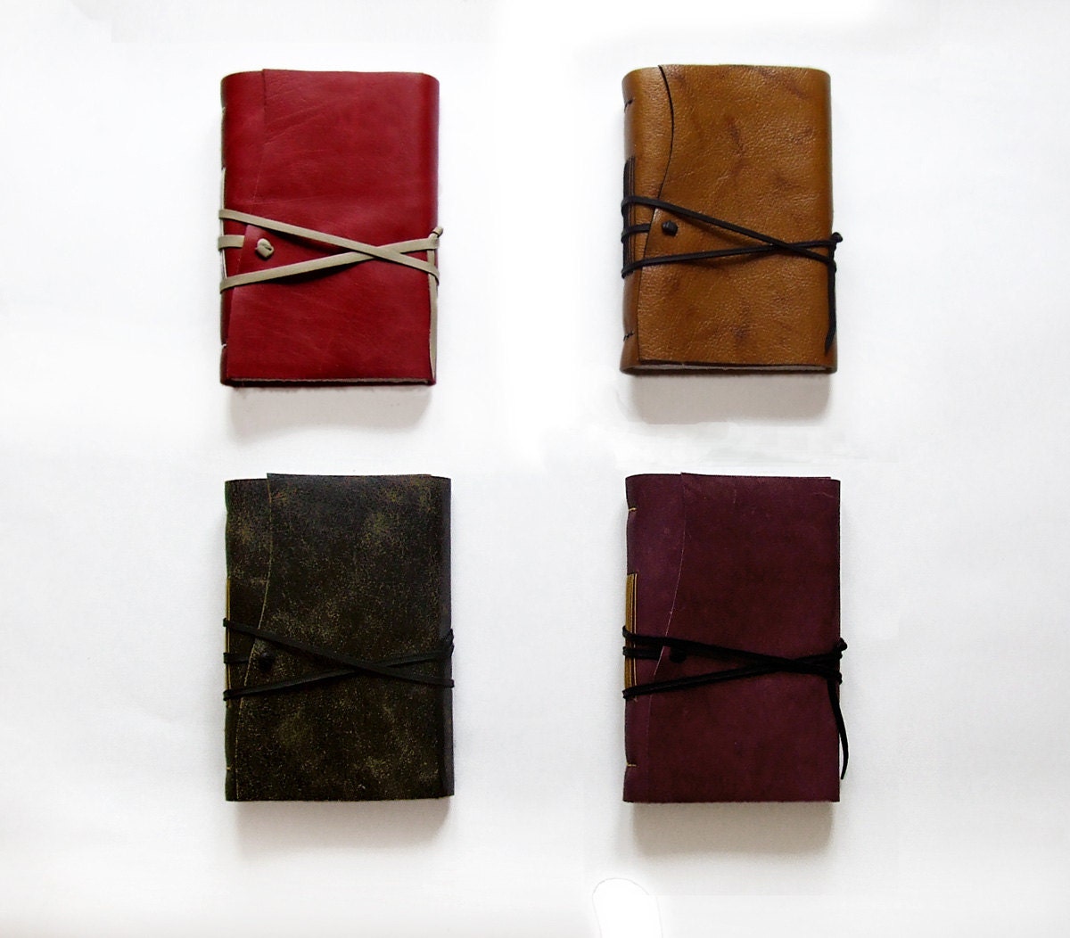 Handmade Leather Journal, Happy COLORS - Pick Your Journal