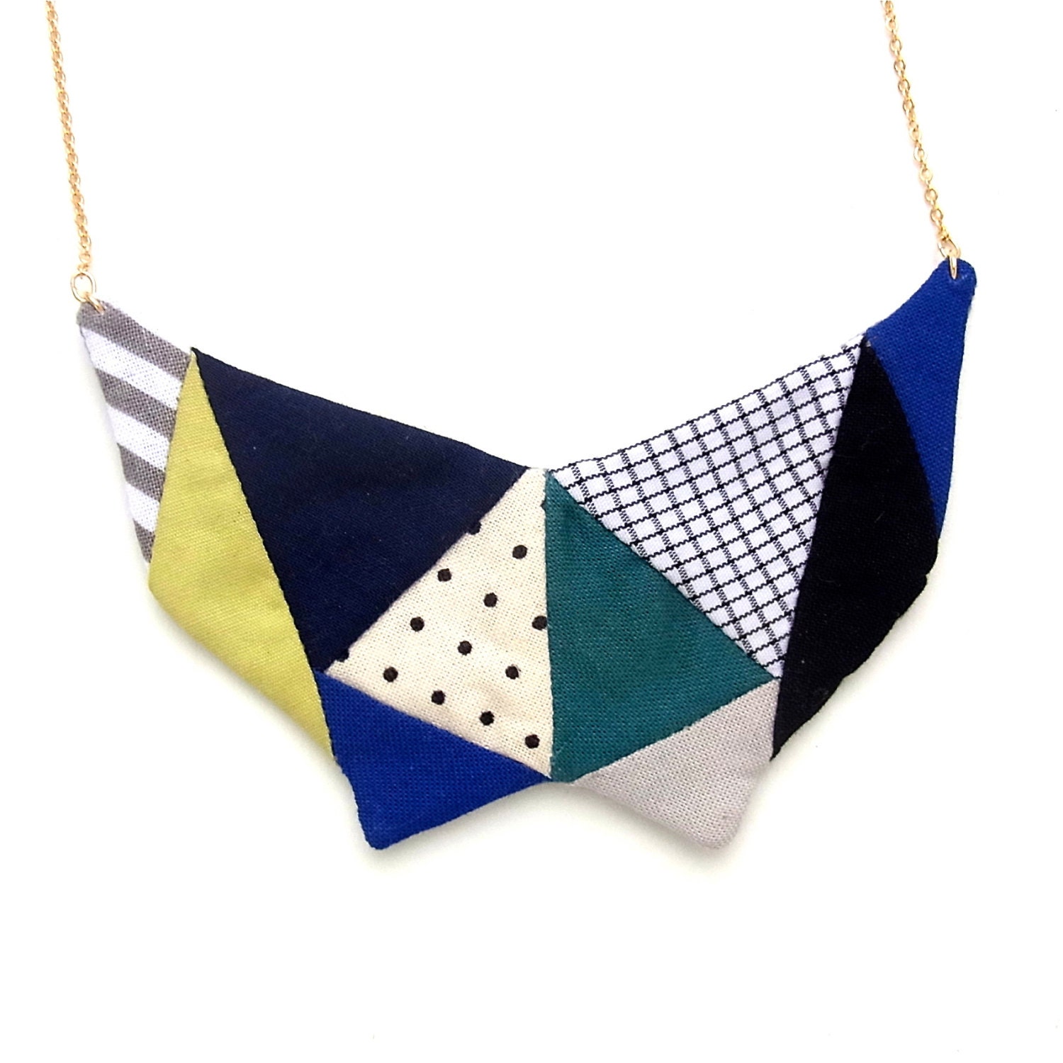 Patch Q Necklace - A