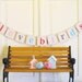 Valentine Decoration "lovebirds" Banner