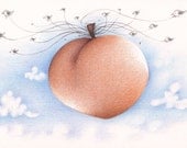 3 Original Drawings James and the Giant Peach Dahl