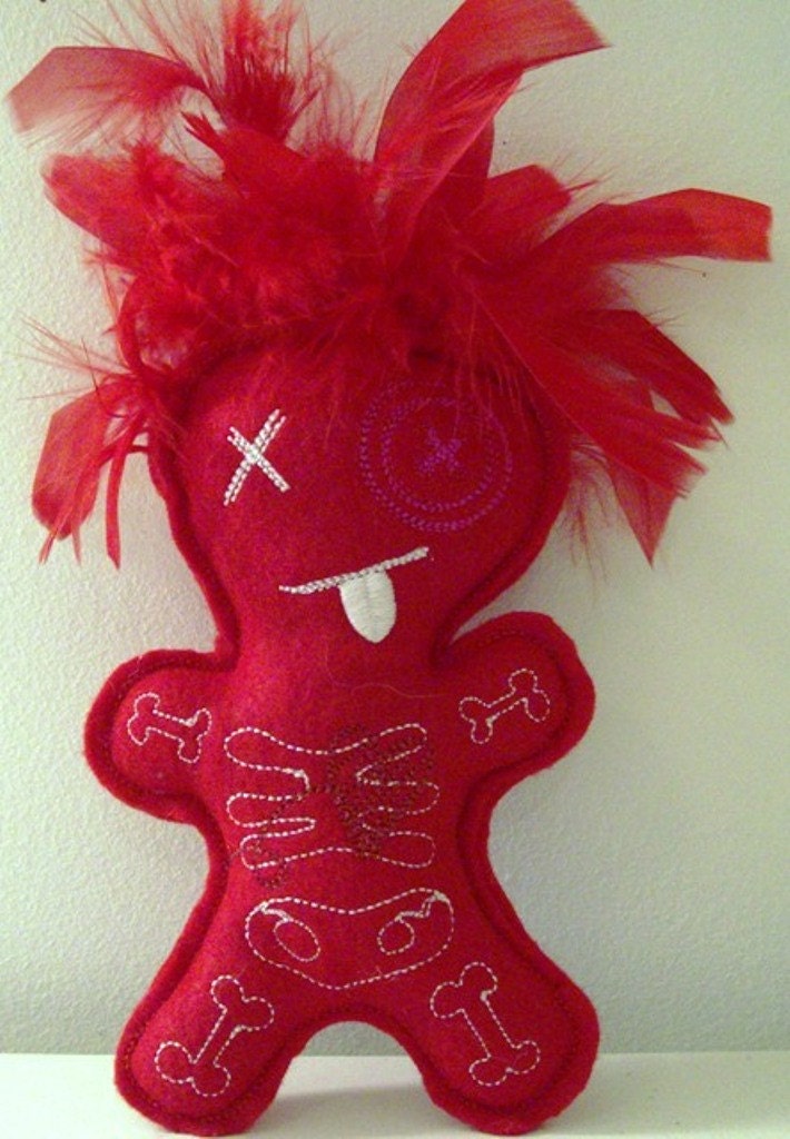 Red Featherheads - LOA or VOODOO DOLL