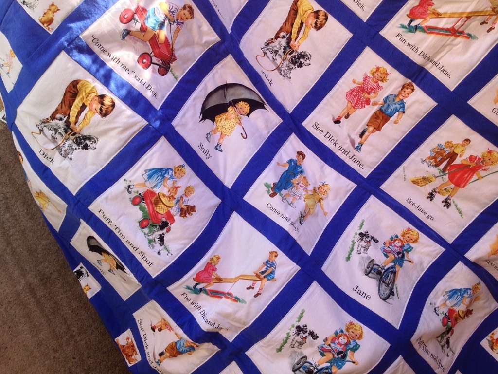 Dick and Jane Children's Quilt