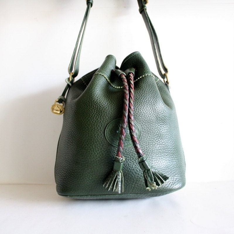 vintage dooney and bourke drawstring bag