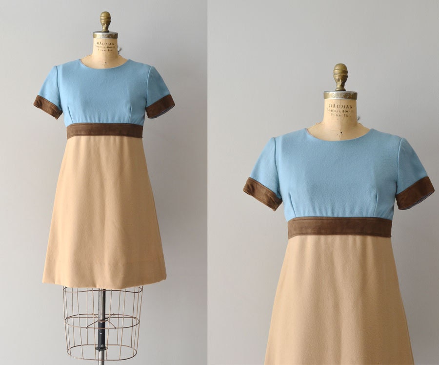 1960s dress / mod 60s dress / Wick & Wand dress