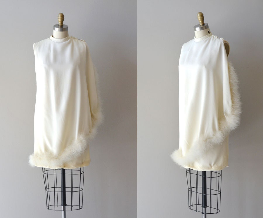 vintage 60s dress / 1960s dress / St. Moritz mini dress
