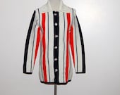 Vintage Sweater Stripes on Ivory
