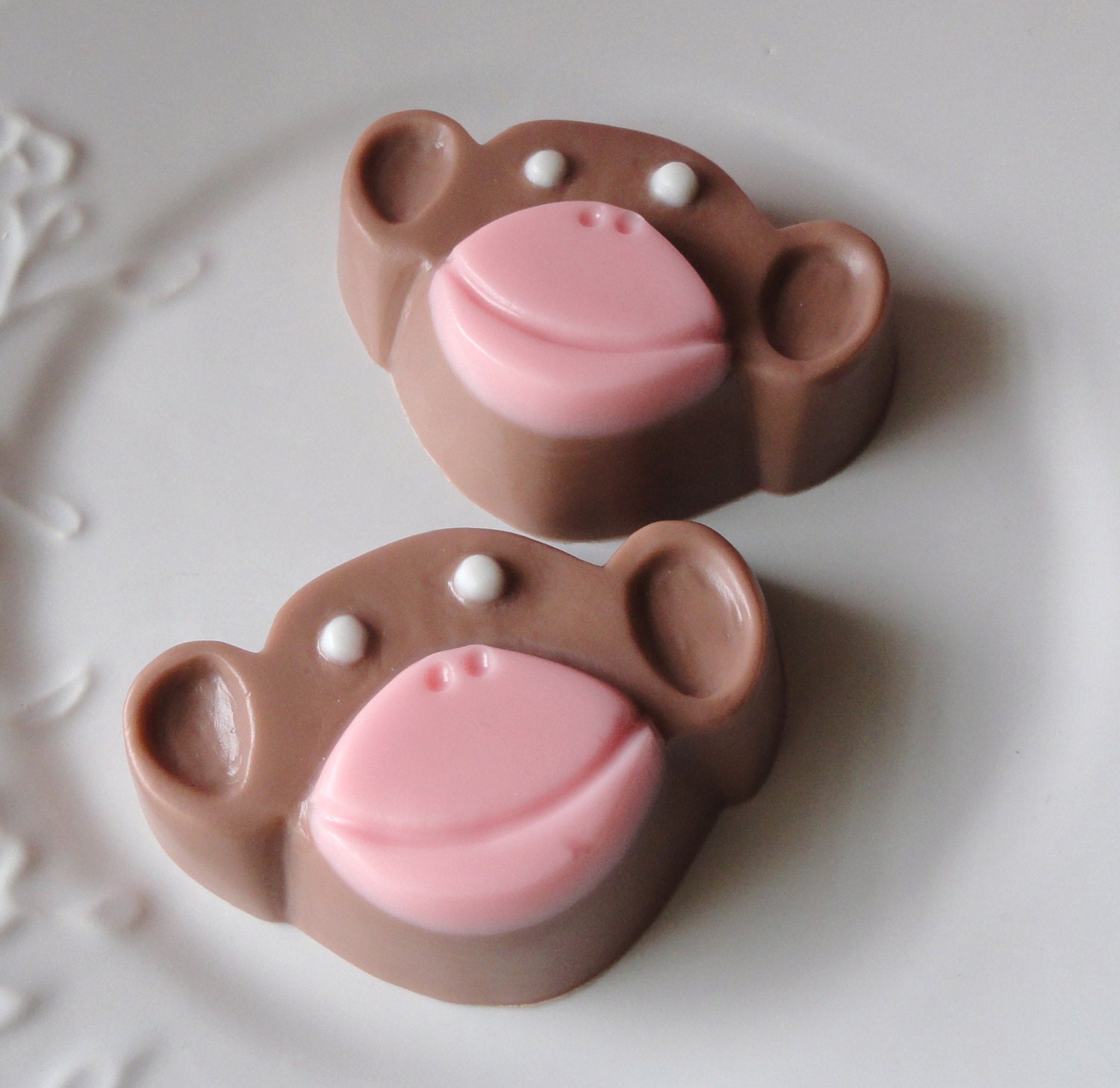 Monkey Soap - Goat's Milk Soap - Scented Dark Chocolate - Gift for Her - New