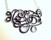 DOUBLE FREESTYLE - One of a Kind Necklace - Customize Your Color