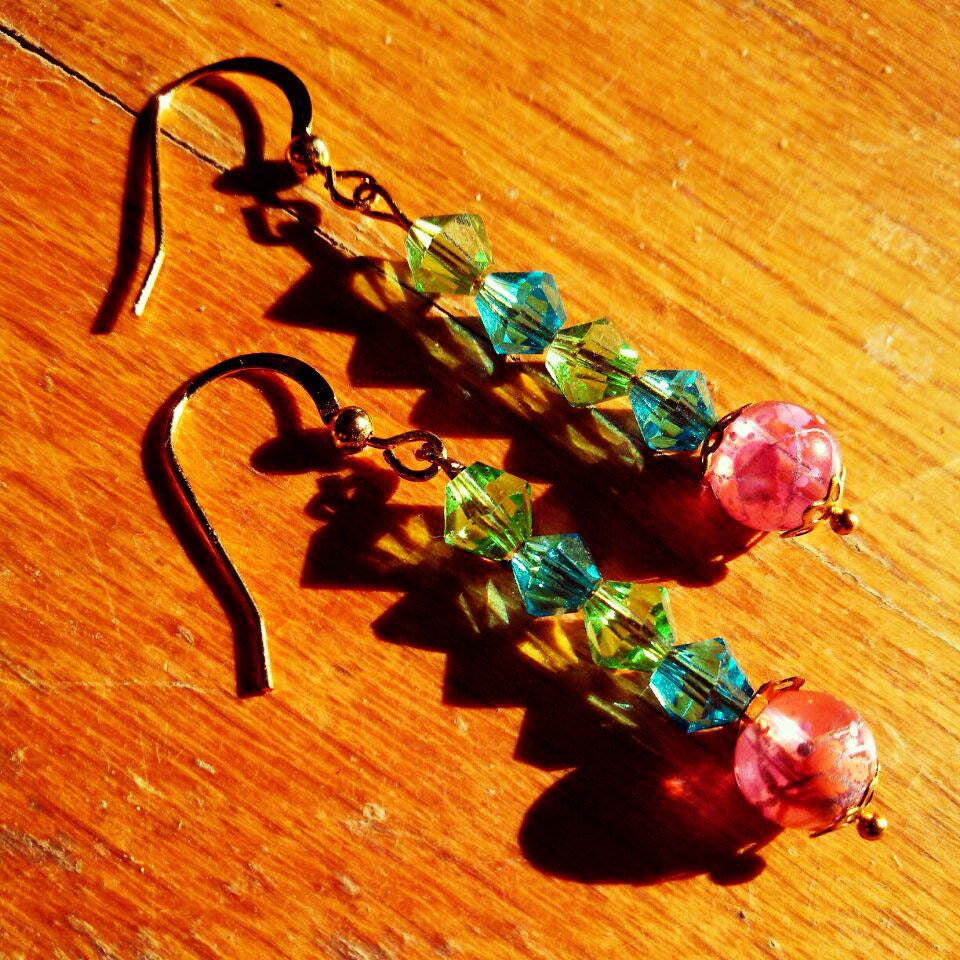 Water Lily Earrings