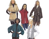 Misses Cardigan Sewing Pattern - Womens Cardigan Pattern - XSm, Sm, Med - Butterick 5394 - B5394 - Uncut, Factory Folds