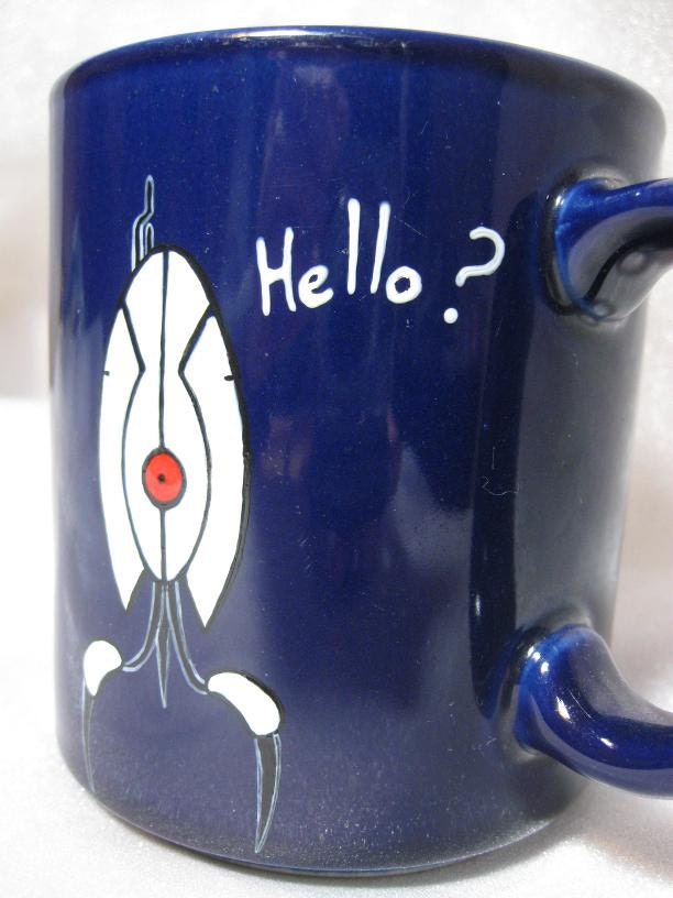 Hello, Portal Turret Mug