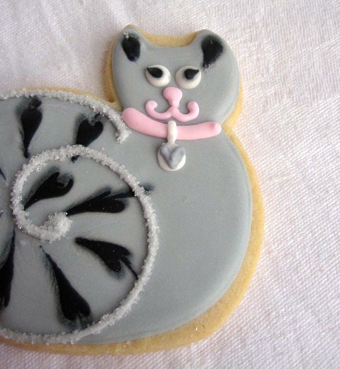 BIG KITTY Sugar Cookie Party Favors, 1 Dozen