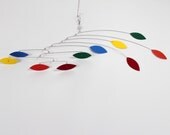 Baby Mobile for Low Ceiling and Apartment - Rainbow Loft Hanging Mobile