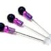 Counting Pins, Marking Pins, Cross Stitch, Needlepoint, Hardanger, Purpliscious Purple, DIY Crafts, TJBdesigns