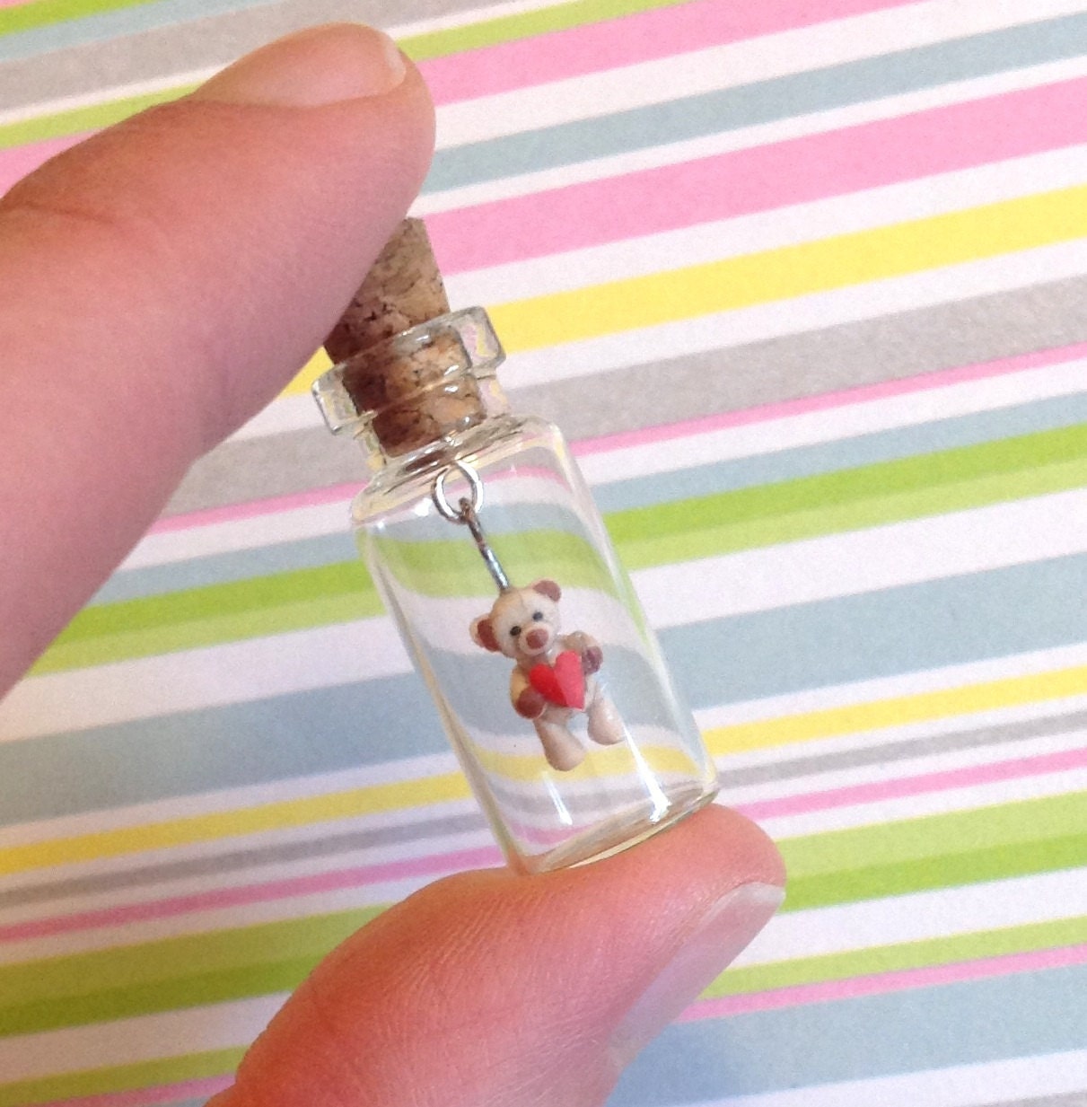 Wish bear, keepsake or necklace