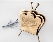 Vintage Letter Holder Stand