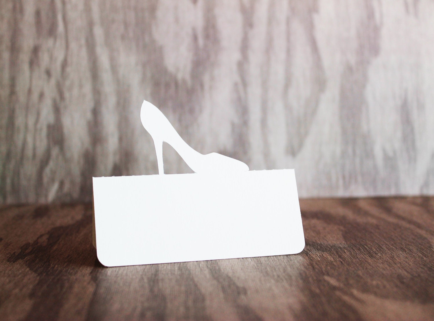 Place Cards High Heel Shoe Set of 50