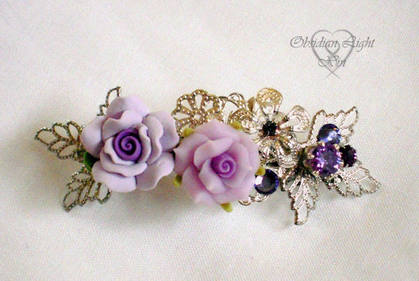 Double Purple Rose