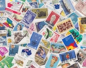 Lot of Mixed Australian Postage Stamps x 40  for Altered Arts Collage Destash