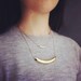 Golden Tunnels Necklace