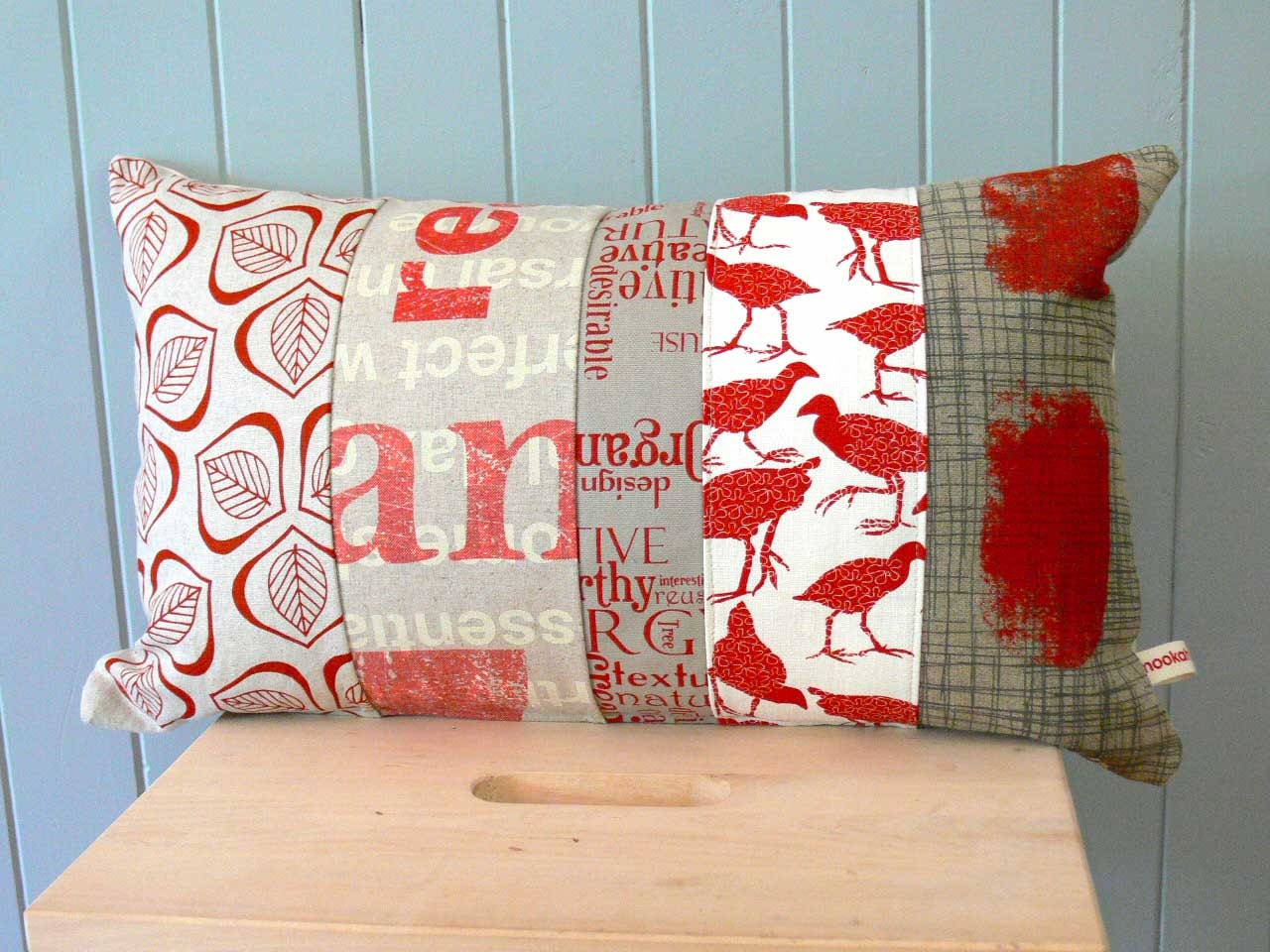 Orange/Red Tones Cushion Cover