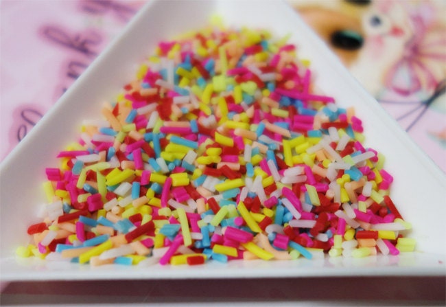 10g Colorful sprinkles for fake sweets