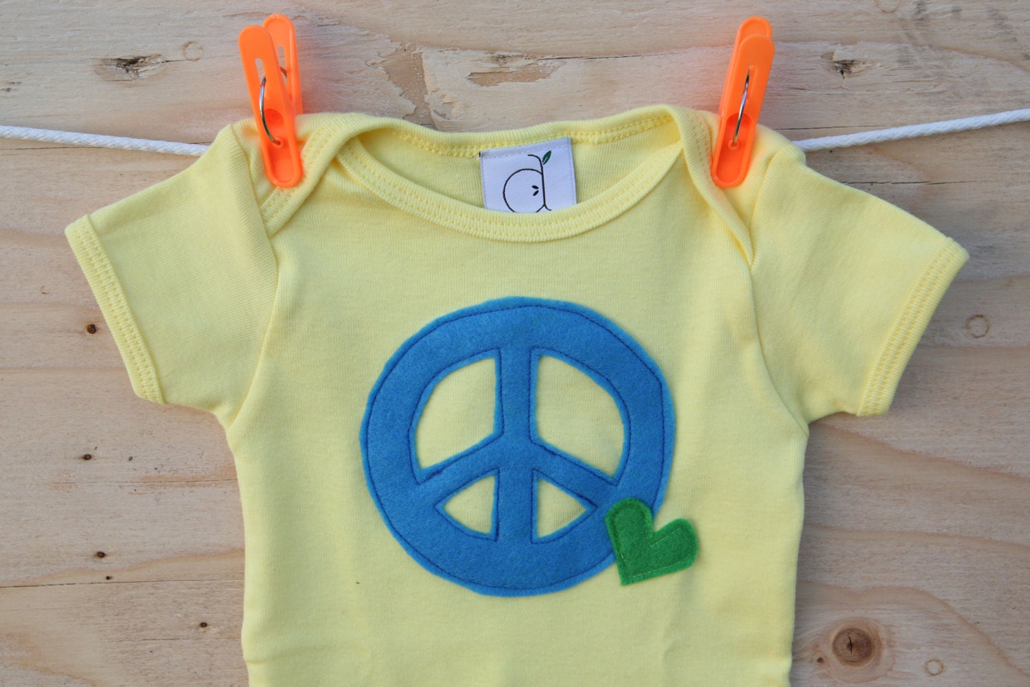Peace and Love Onesie